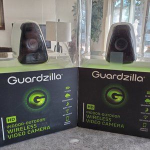 2 Guardzilla GZ100W Indoor Outdoor Surveillance Security cameras  HD Video,